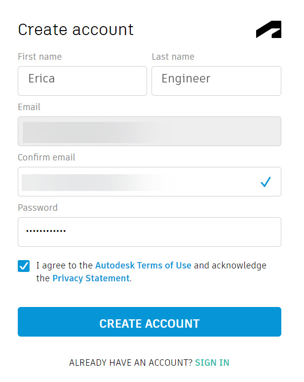 Teach users how to set up an Autodesk Account | Autodesk