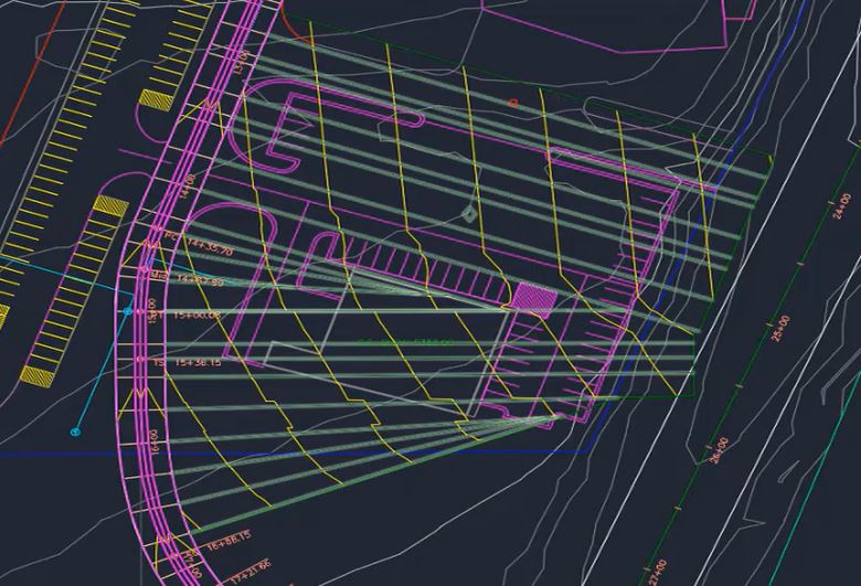Be More Efficient When Grading Parking Lots in Civil 3D Feature Lines