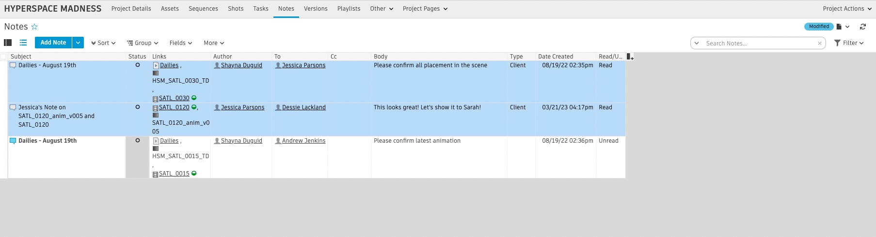 Formatting rows with rules - blue background