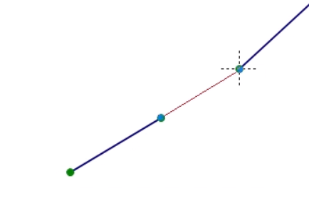 The GeoPlan, with Node2 connected to Node1 and Node1 being connected to the original node.