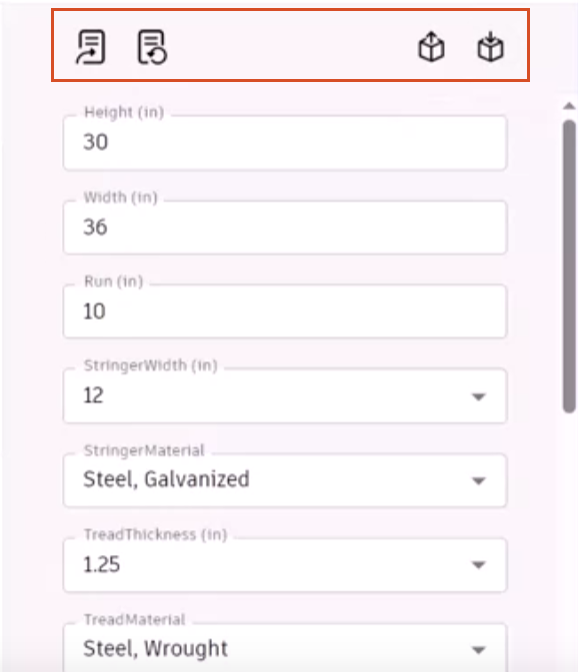 In the Rules workspace, a zoomed in view of the Form preview, with the synchronization controls highlighted.