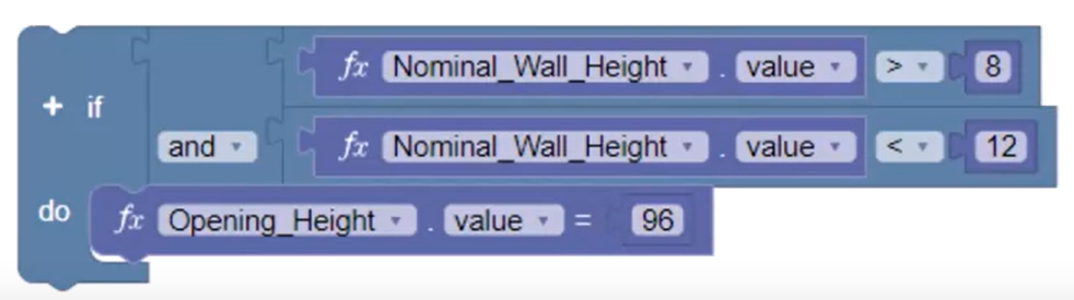 The updated If Do block, with the code block wrapped and the applicable operators and values added.