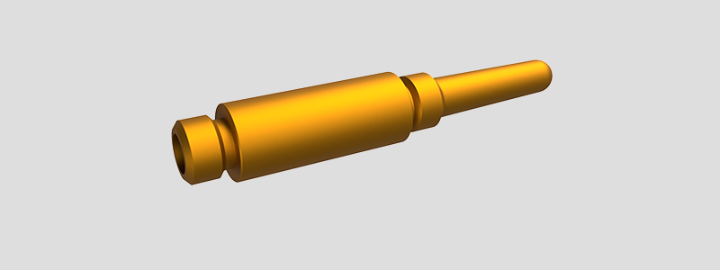 Fusion 3D model of a pen tip.