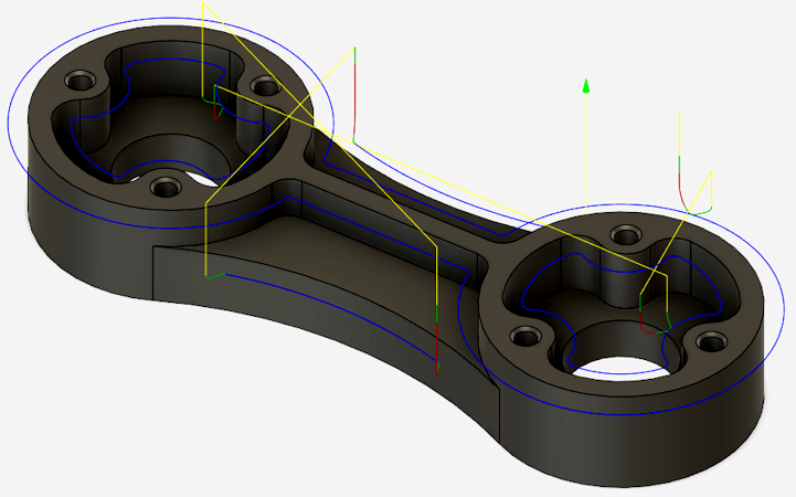 finished toolpath example