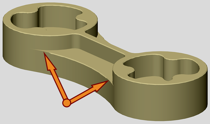 simulated verified toolpath example