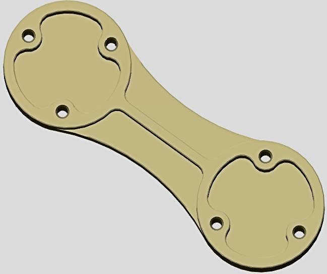 2d milling hole drilling example