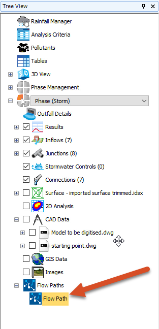 InfoDrainage - Developing a flow path and its profile view | Autodesk