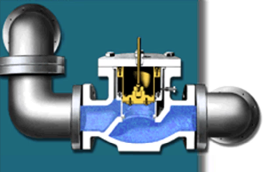 An image of a three-stage air vacuum valve.