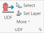 UDF settings in the InfoWater Pro tab.