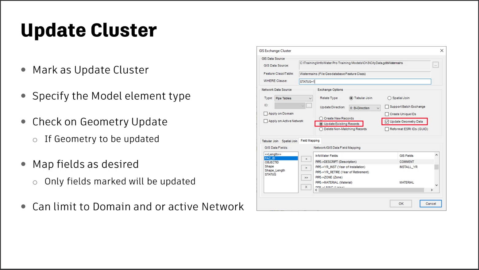 Understanding GIS Exchange Clusters Autodesk