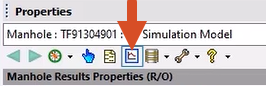 The Object Properties window toolbar with Show Results highlighted.