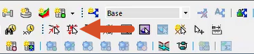 The GeoPlan Tools toolbar, with the Pipe direction tool highlighted.