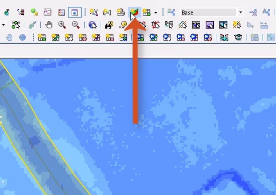 A zoomed in view of the Flood theme results with New 3D Network window selected and called out in the Windows toolbar.