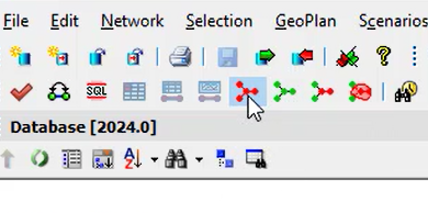 The Operations toolbar with the Select all objects command selected.