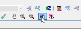 The Tools toolbar with the Properties command selected.