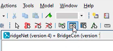 The Tools toolbar with the Graph command selected.