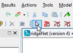 The Tools toolbar, with the Select command highlighted.