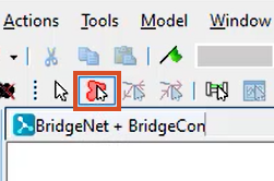 The Tools toolbar with the Polygon select command highlighted in red.