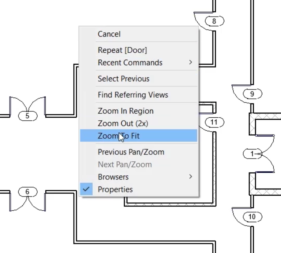 Placing Doors With Tags Autodesk